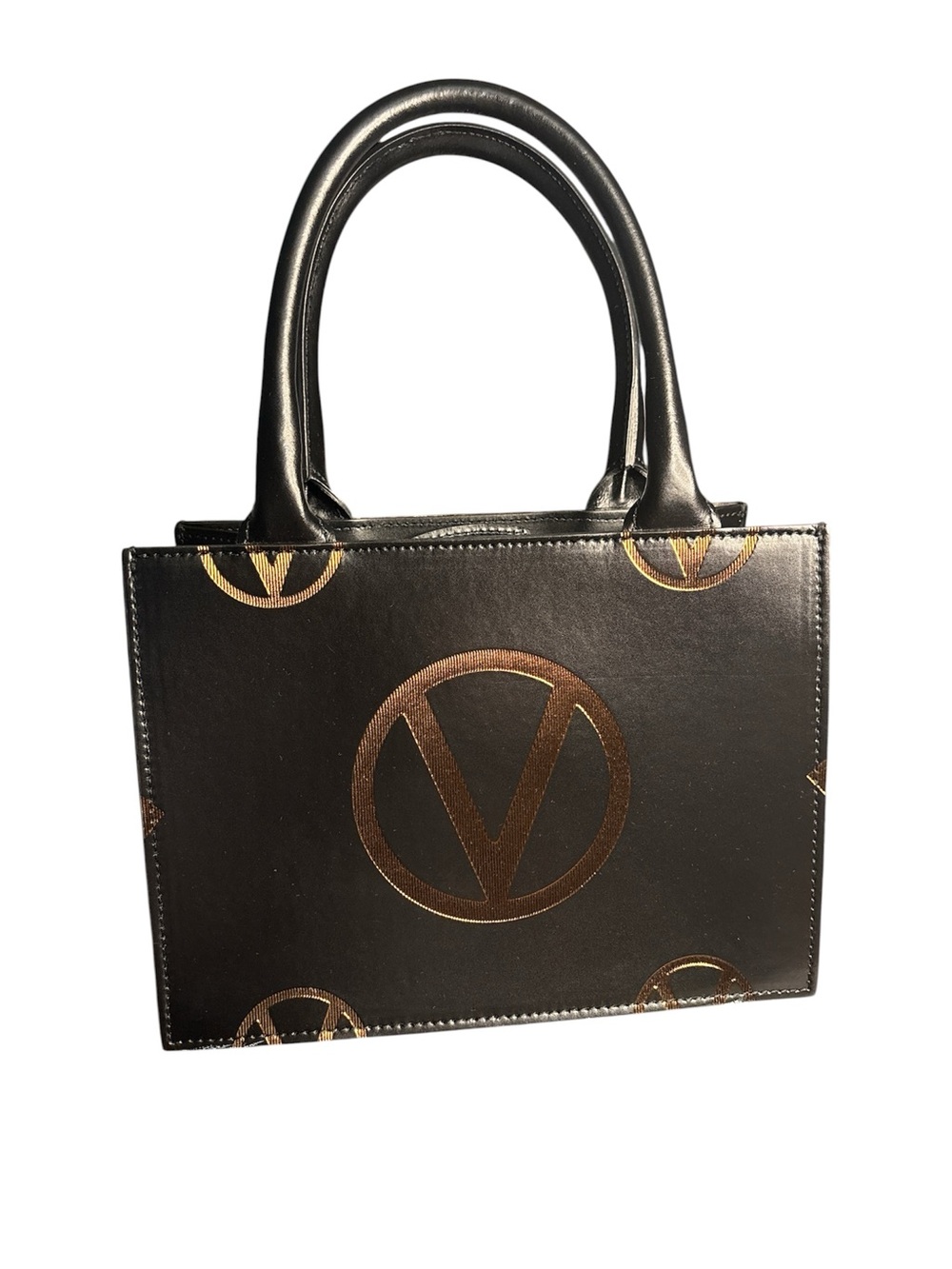 Mario Valentino Leather Crossbody Bag - Picture 2 of 9